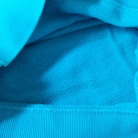 Under Armour Storm Fleece Pullover Hoodie Sweatshirt Loose Fit Small Blue Green - Picture 10 of 16